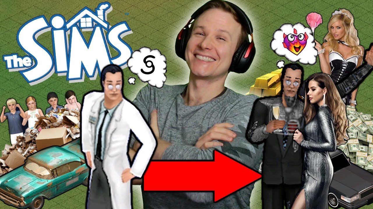 RISTO H&Auml;VYT&Ouml;N rynt&auml;&auml; rikkauksiin (The Sims)