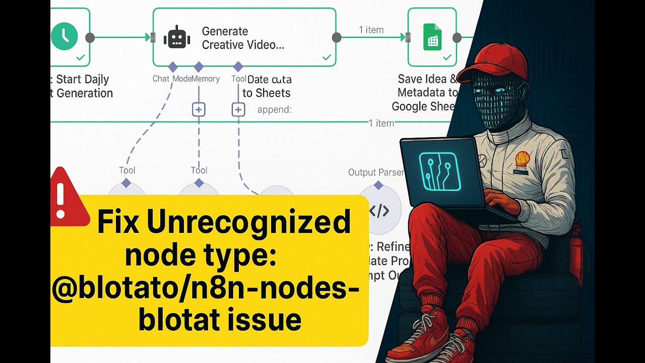 Fix Unrecognized Node Error in n8n (Unrecognized node type: @blotato/n8n-nodes-blotat)&ndash; Step-by-Step