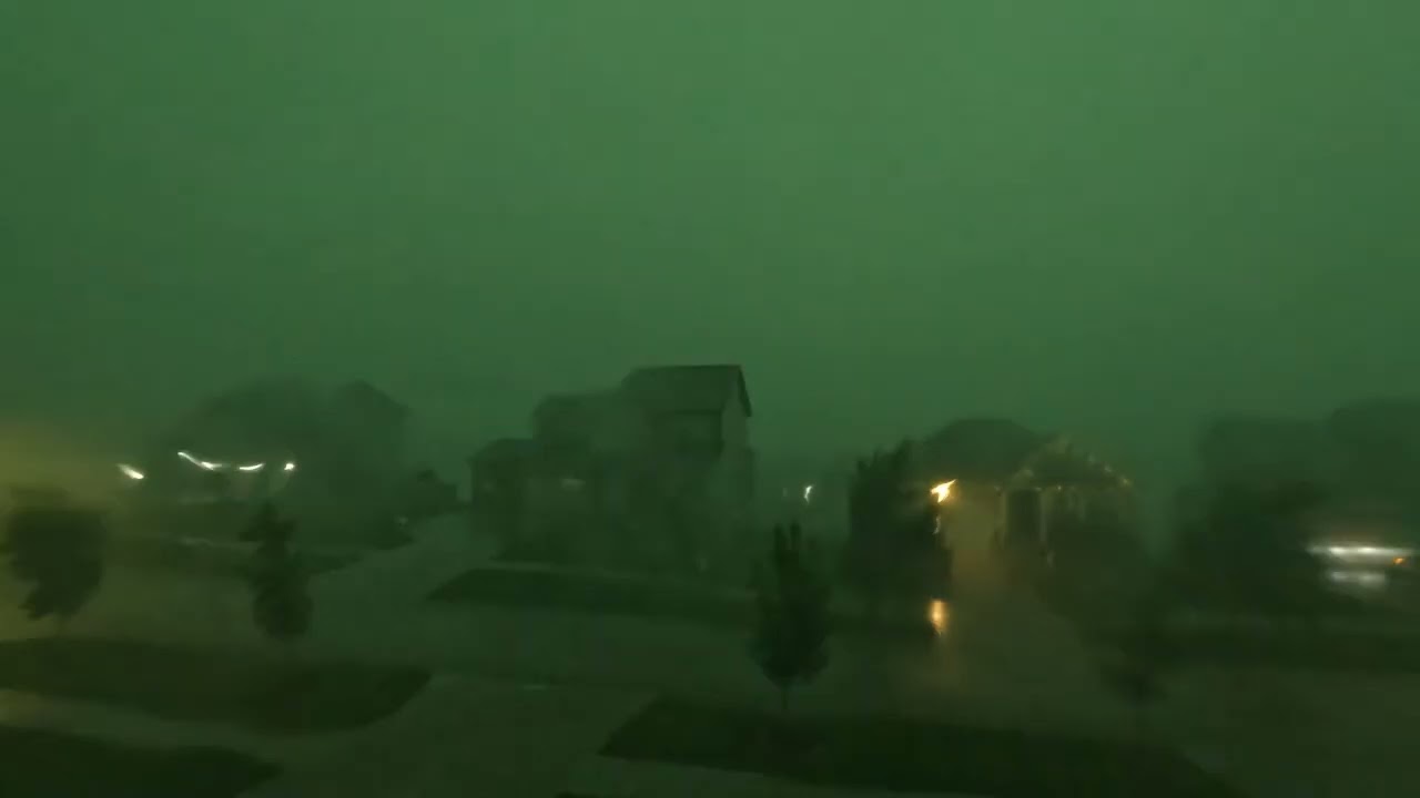 Timelapse Footage Shows Destructive Storm Rolling Through the Omaha Area