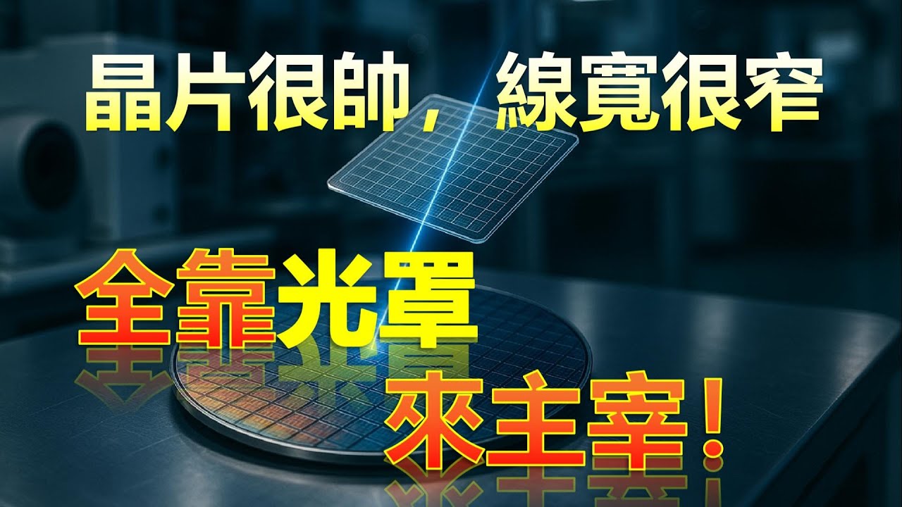 晶片很帥，線寬很窄，全靠光罩來主宰！