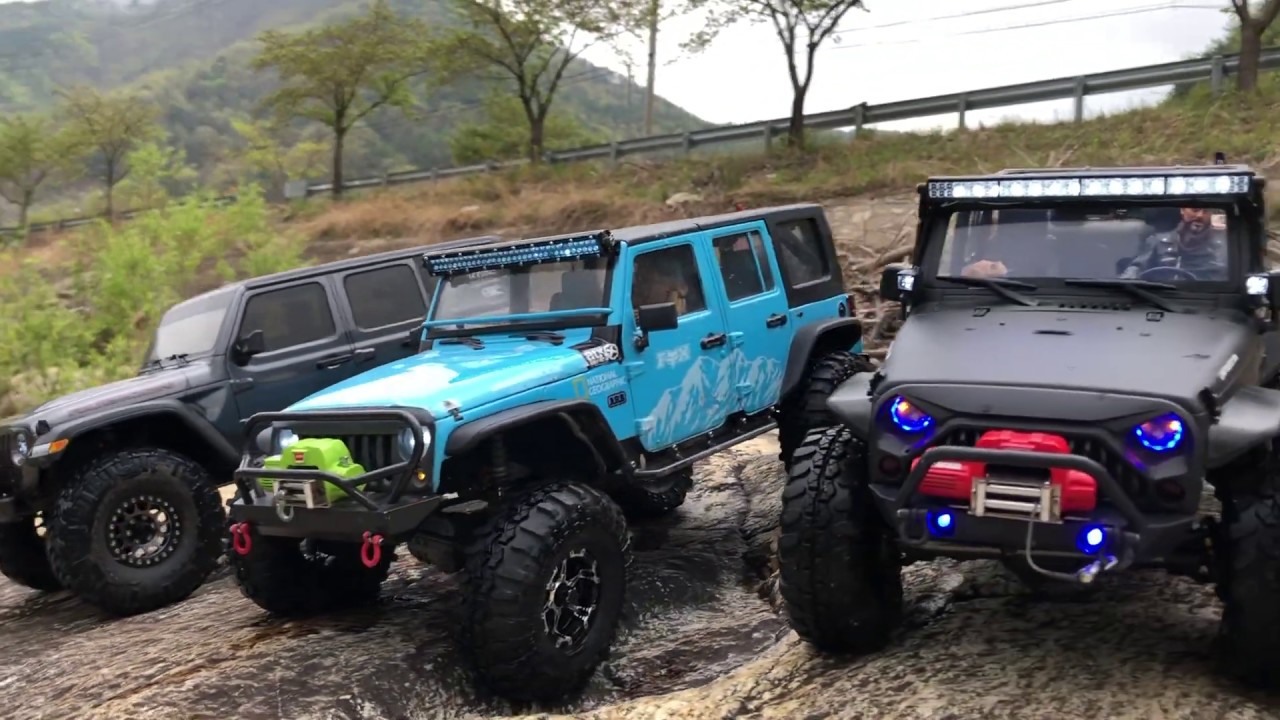 1/10 Scale SCX10-III Jeep Rubicon JL #8 | TRX-4 JK | Rock Crawling