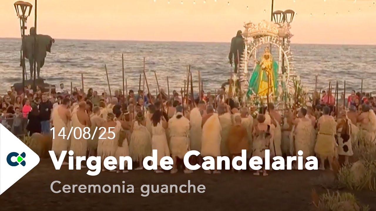 Ceremonia guanche en honor a La Virgen de Candelaria