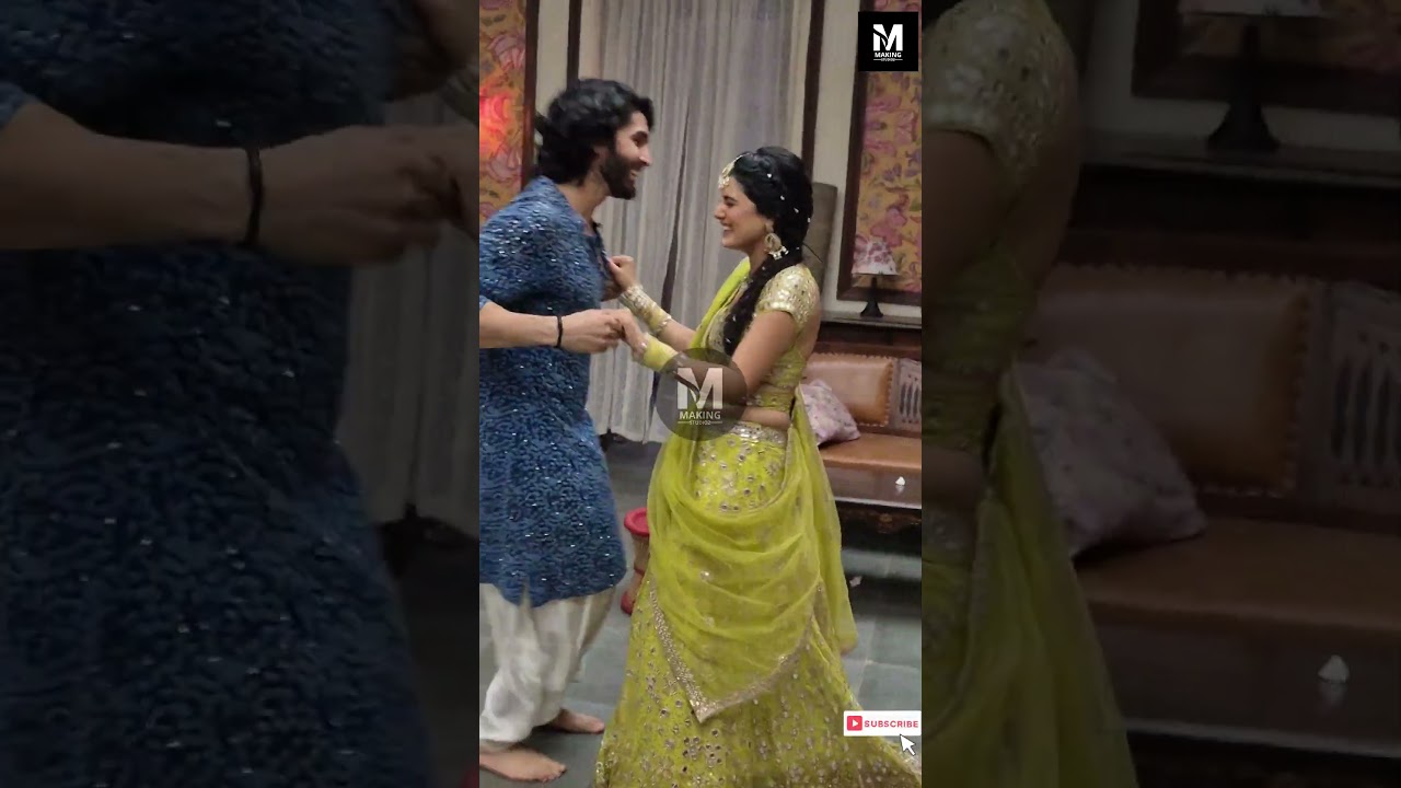 Reet Raghav Making Dance BTS #jaaneanjaanehummile #ayushikhurana #bharatahlawat #shorts