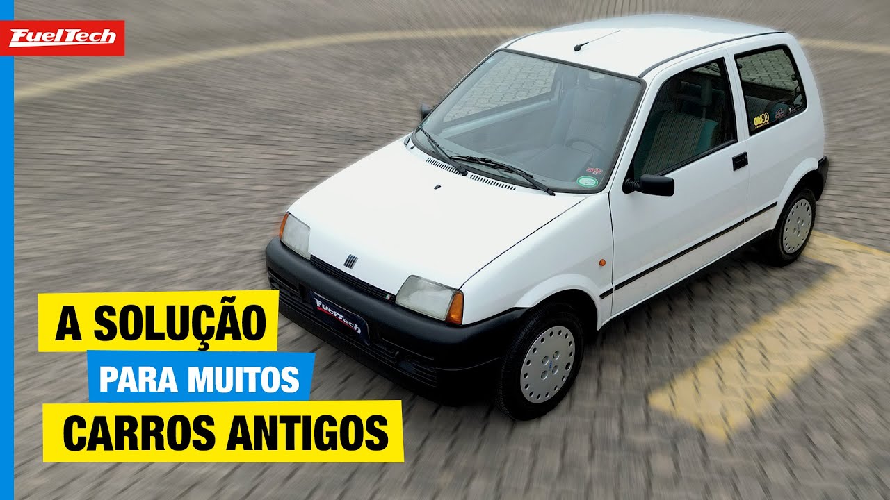Trocou o carburador por injeção e ficou um espetáculo! Fiat 500 2 cilindros