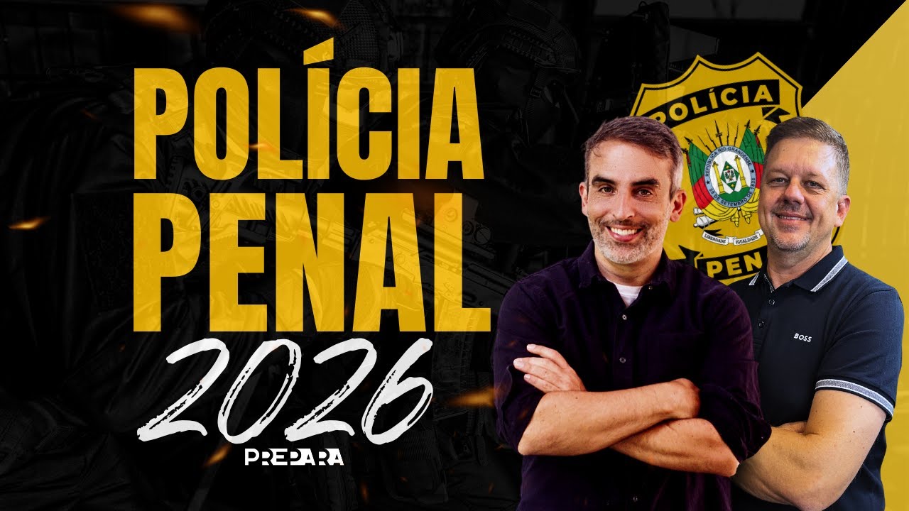 BANCA DEFINIDA | POLÍCIA PENAL 2026 | PREPARA