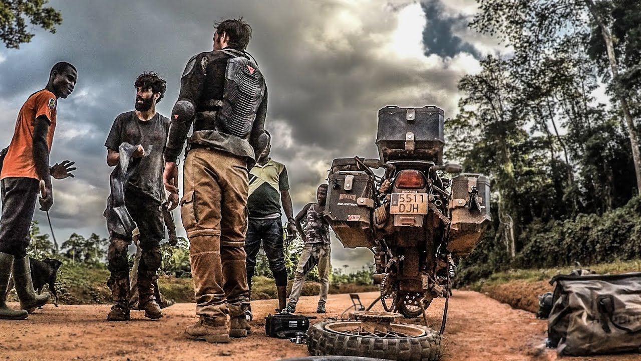 Bike WON’T START in Ivory Coast | Motorcycle World Tour | Africa #26