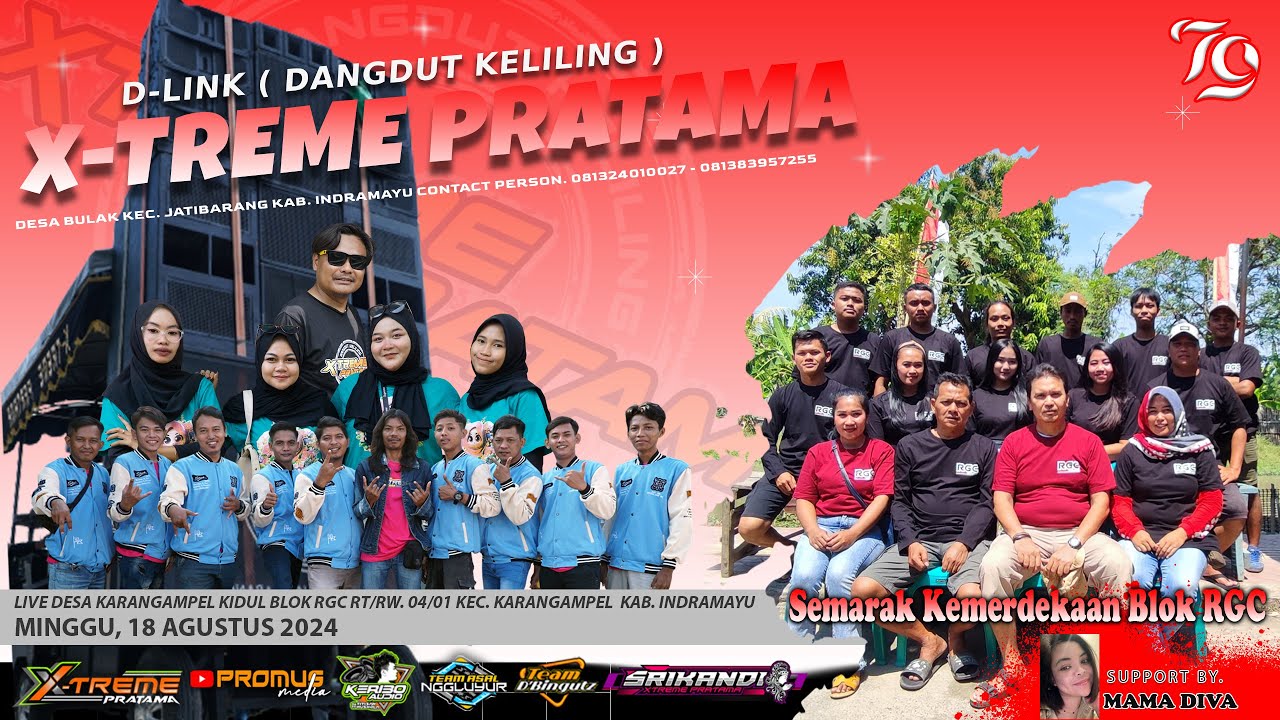 🔴LIVE SEMARAK KEMERDEKAAN HUT R.I KE-79 PEMUDA PEMUDI RGC KARANGAMPEL KIDUL | MINGGU, 18 AGU 2024