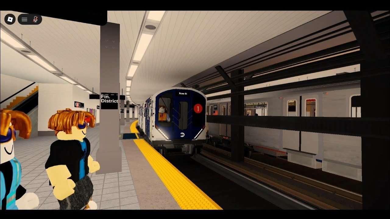 Shuttle NYC Subway Automated: (1) Train action @ Financial District (12/21/2025)