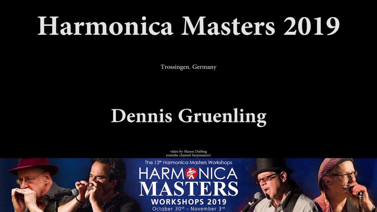 Dennis Gruenling Harmonica Masters 2019 Trossingen Germany