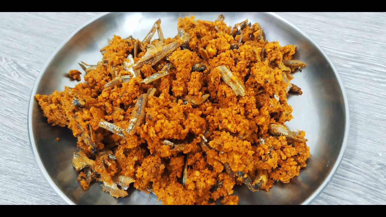 Сухой рыбный чатни за 5 минут — Nungel Meen Chutney за 5 минут — рецепт Tule — nungel meen-ona meenu