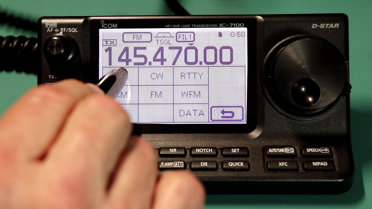 IC-7100 от А до Я №3 Функциональные меню, VFO, регистры стекирования диапазонов