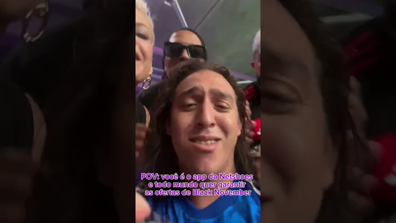 POV: você é o app da Netshoes