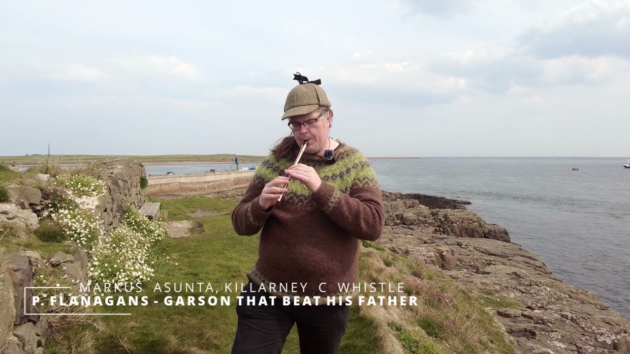 Peter Flanagan's - Garsún that Beat his Father, Killarney C whistle