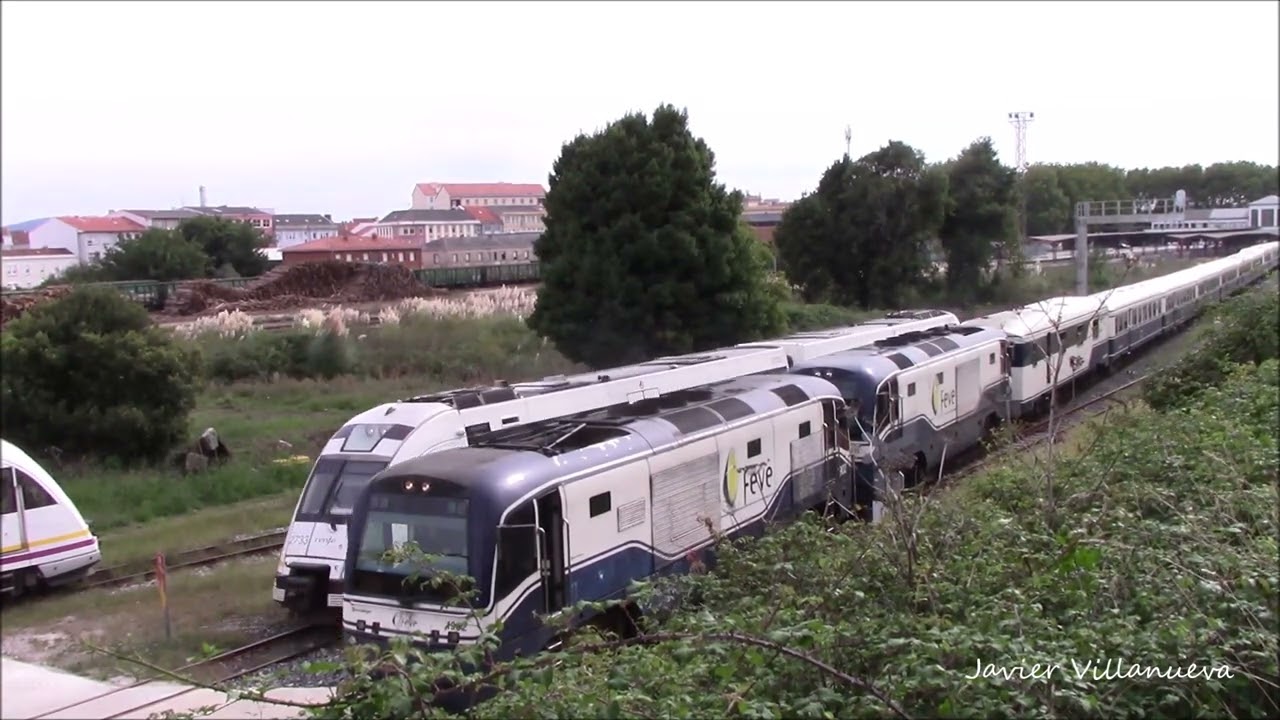 Variedad ferroviaria en Ferrol (Ancho métrico)