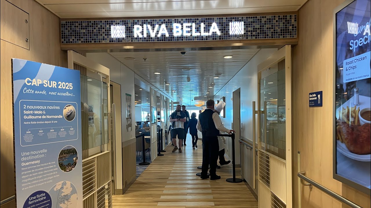 Look around onboard Brittany Ferries Guillaume de Normandie on her Maiden voyage April 18th 2025￼
