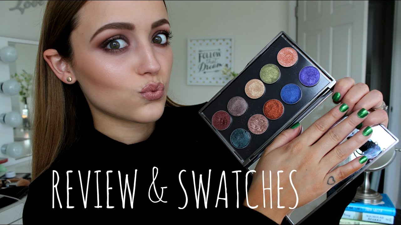 NEW Makeup Geek FOILED Eyeshadows! Review & Swatches!