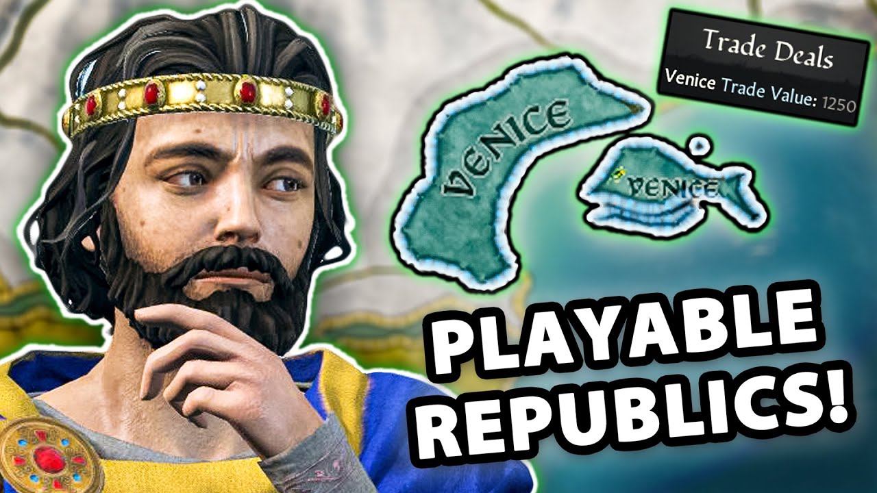 You can finally play as a REPUBLIC in CK3.. and it's AWESOME!!