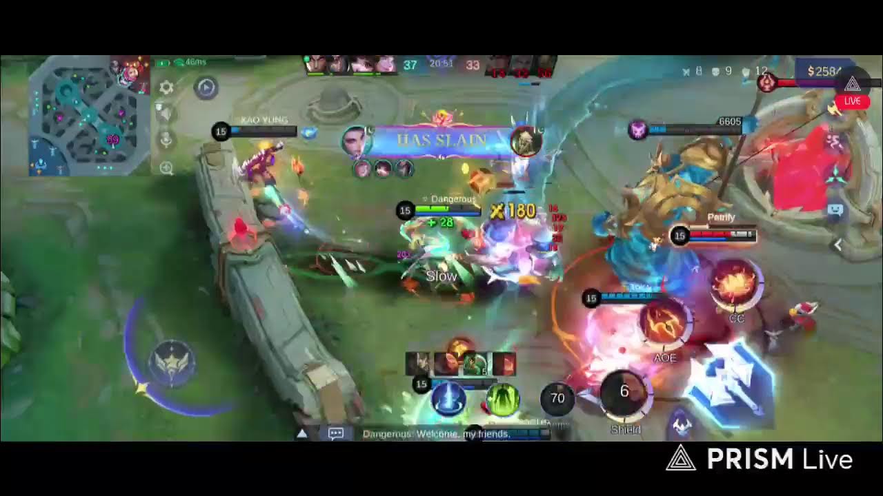 Mobile Legends! Live Gameplay| Maskman & Mage #mlbb