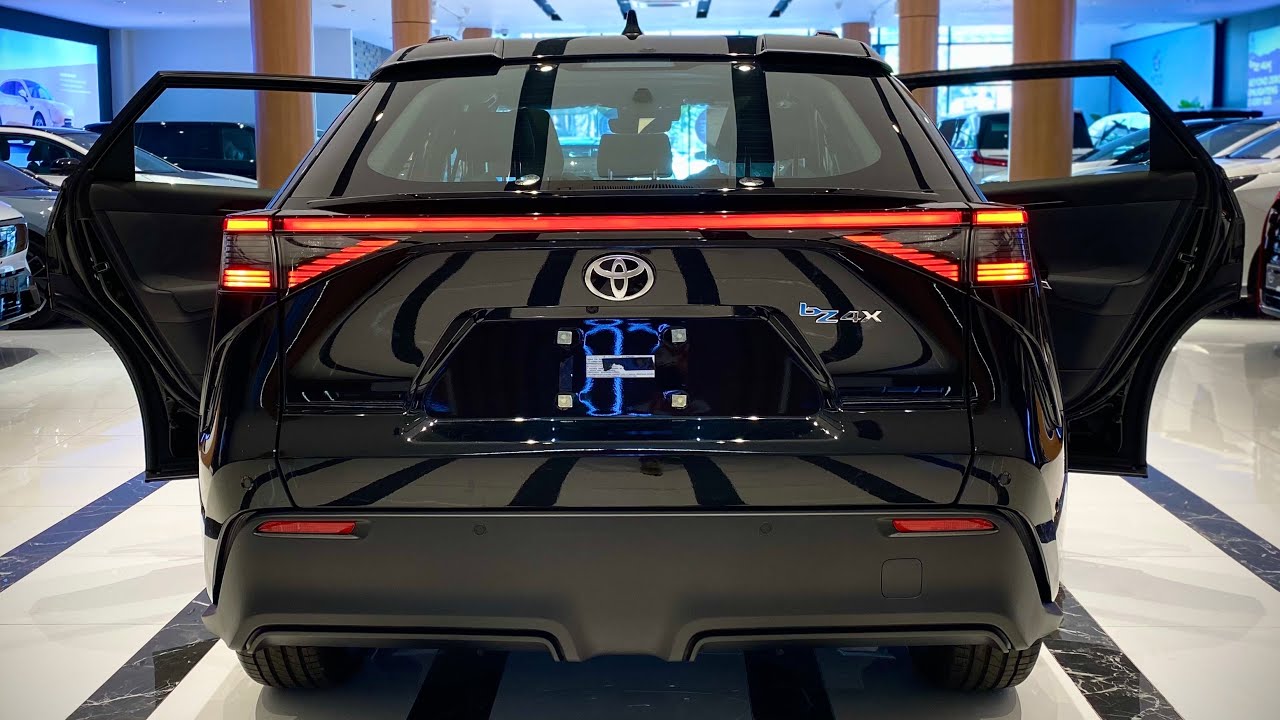 New Toyota BZ4X Electric ( 2025 ) - Luxury EV SUV | Black Edition