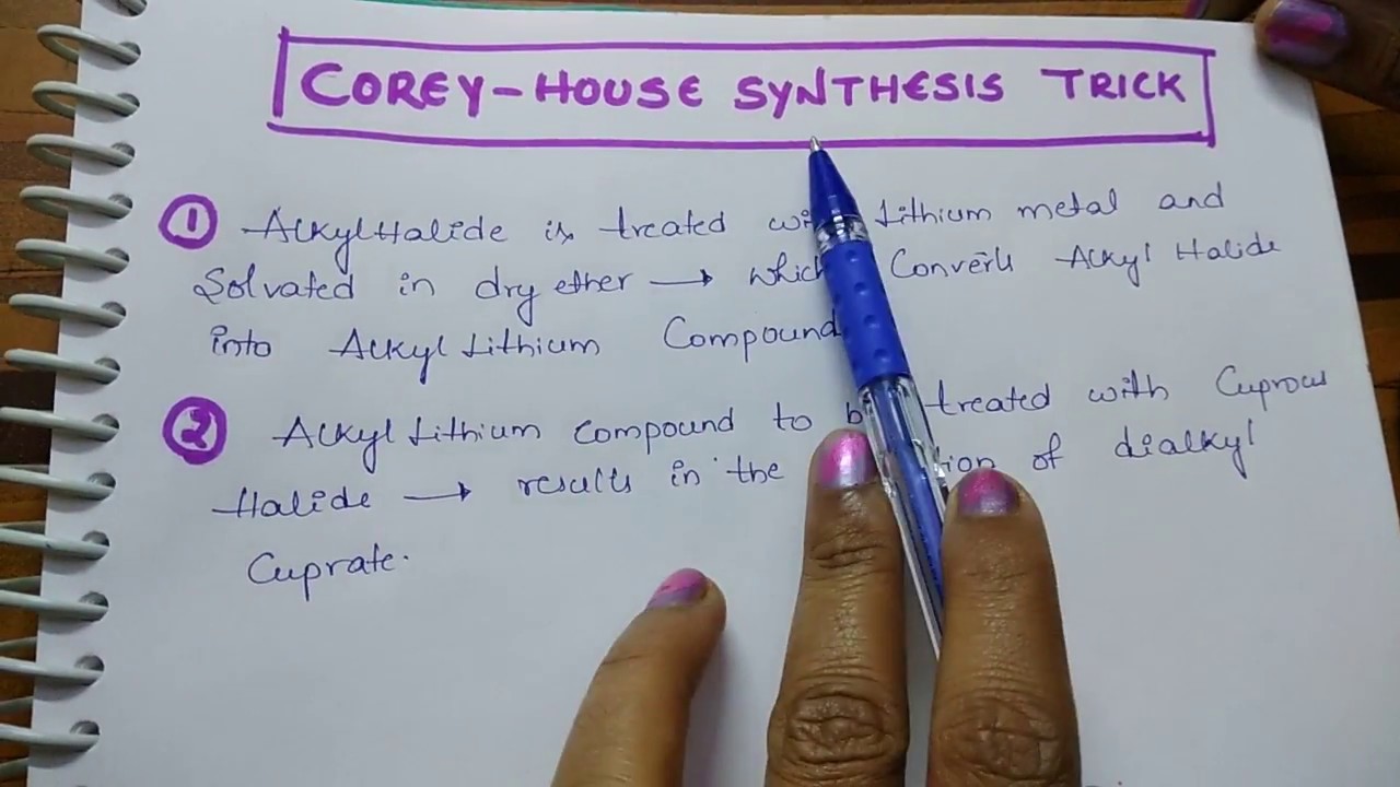 Corey-house synthesis Trick(Gilman's Reagent)
