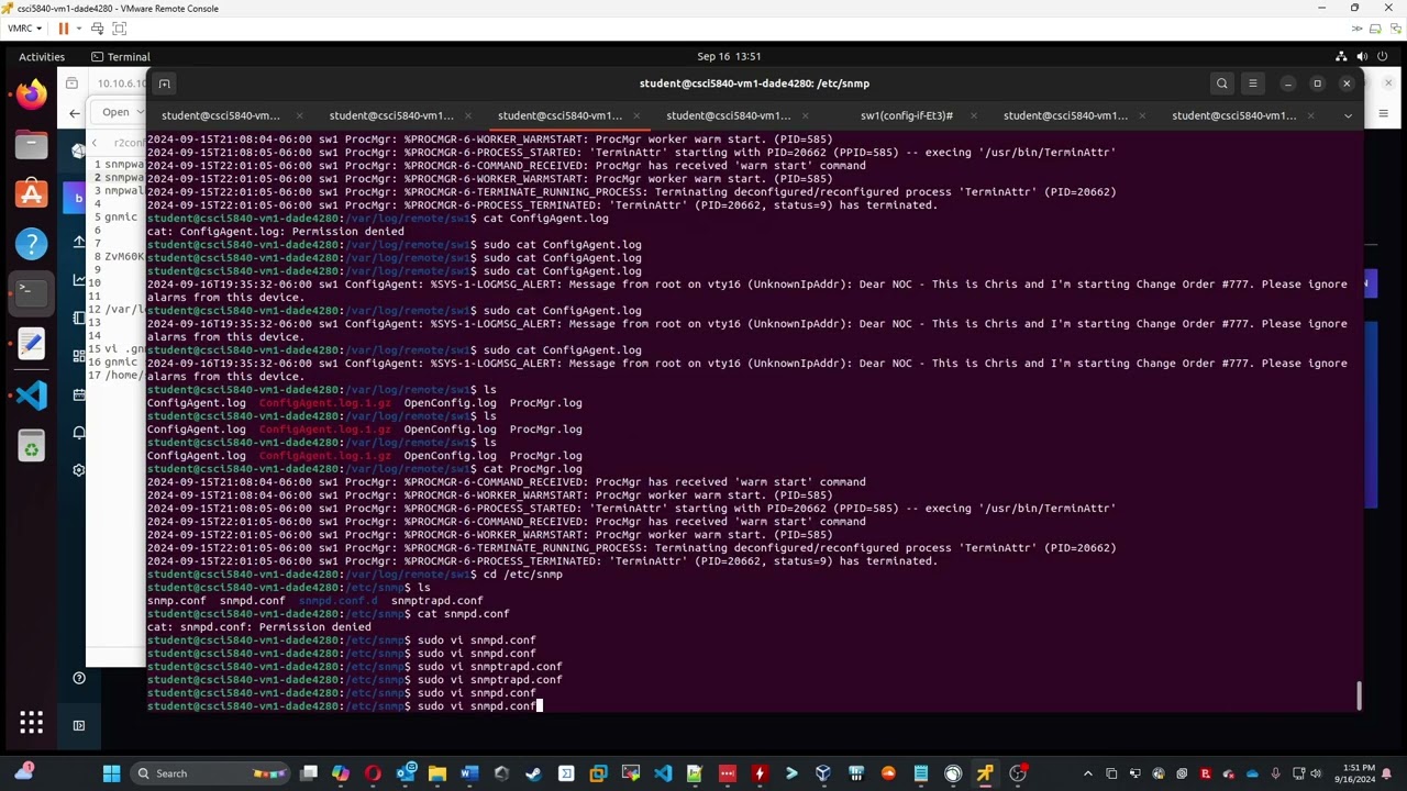 Configuring SNMP on Arista cEOS