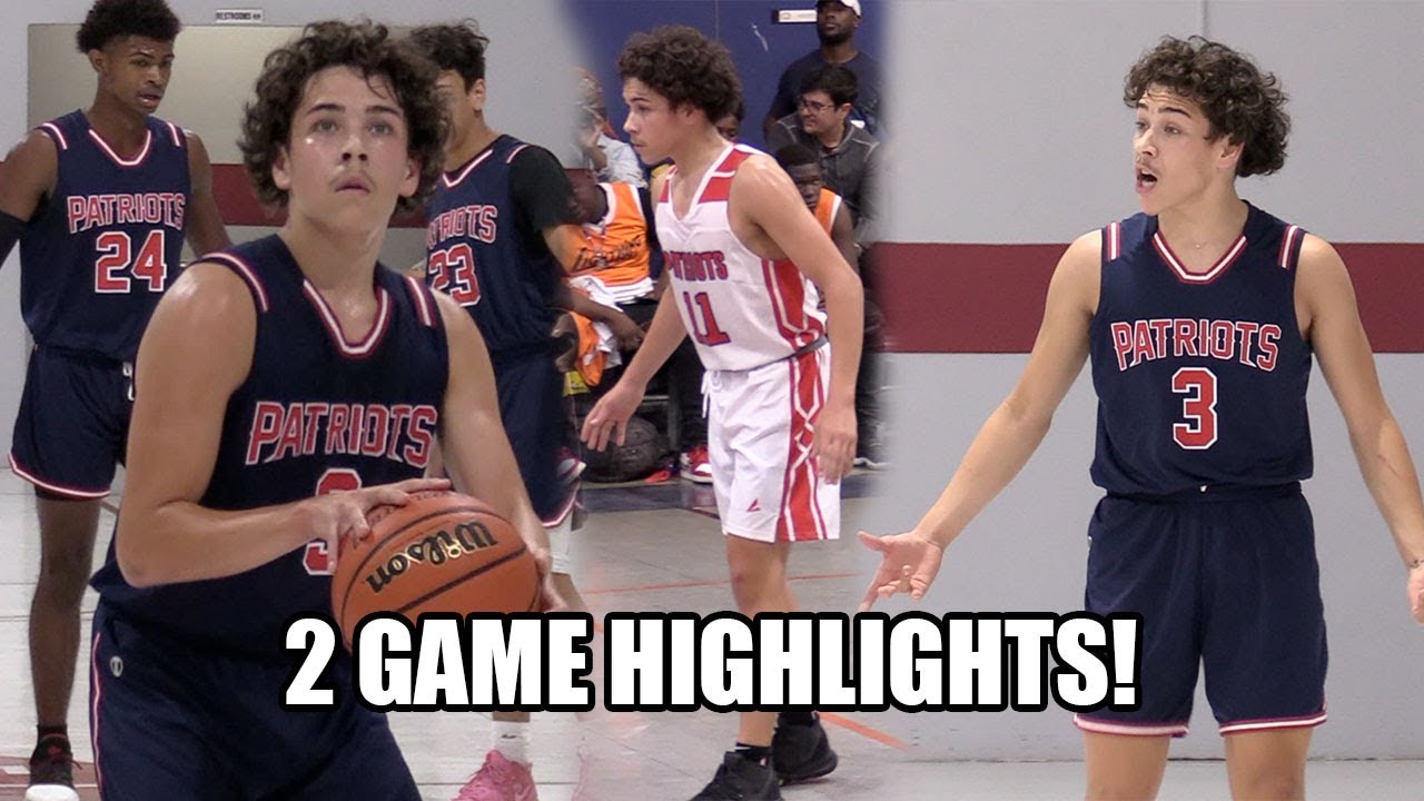 Jaythan Bosch went for 40!! Downey Christian 2 games highlights