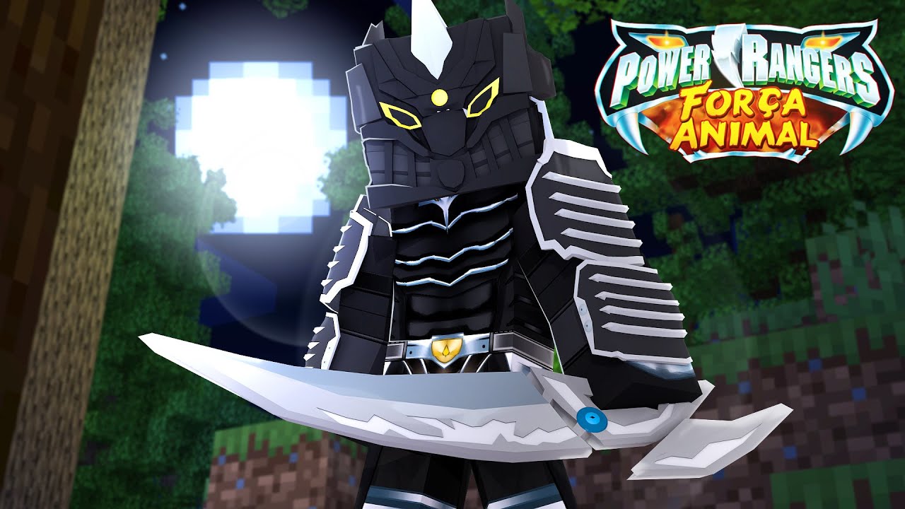 O LOBO ZEN AKU APARECEU - POWER RANGERS FORÇA ANIMAL Ep.11 Minecraft