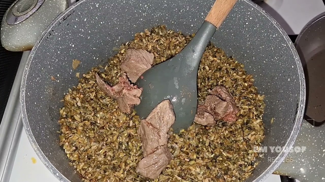 ألذّ و أسهل وصفة فريكة بلحمة مع أم يوسف | EM YOUSOF'S RECIPES