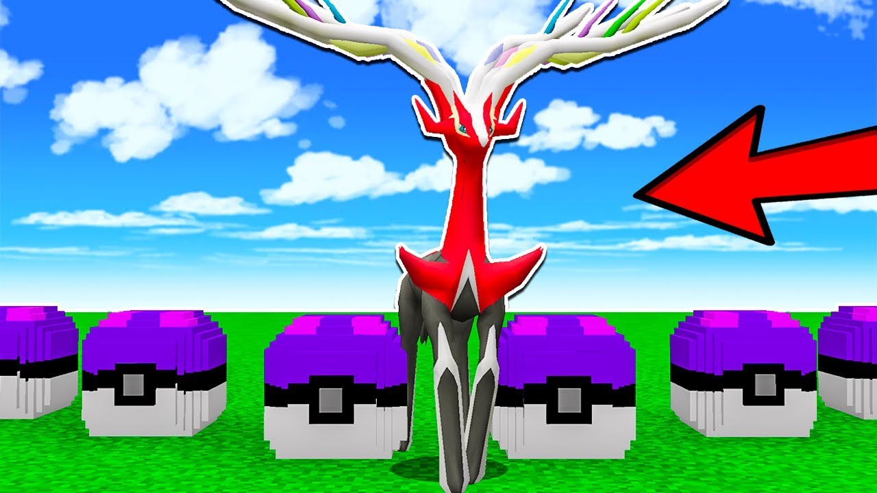 FUSIONAMOS A YVELTAL CON XERNEAS 😍😱 - PIXELMON LUCKY BLOCKS FUSIÓN MINECRAFT