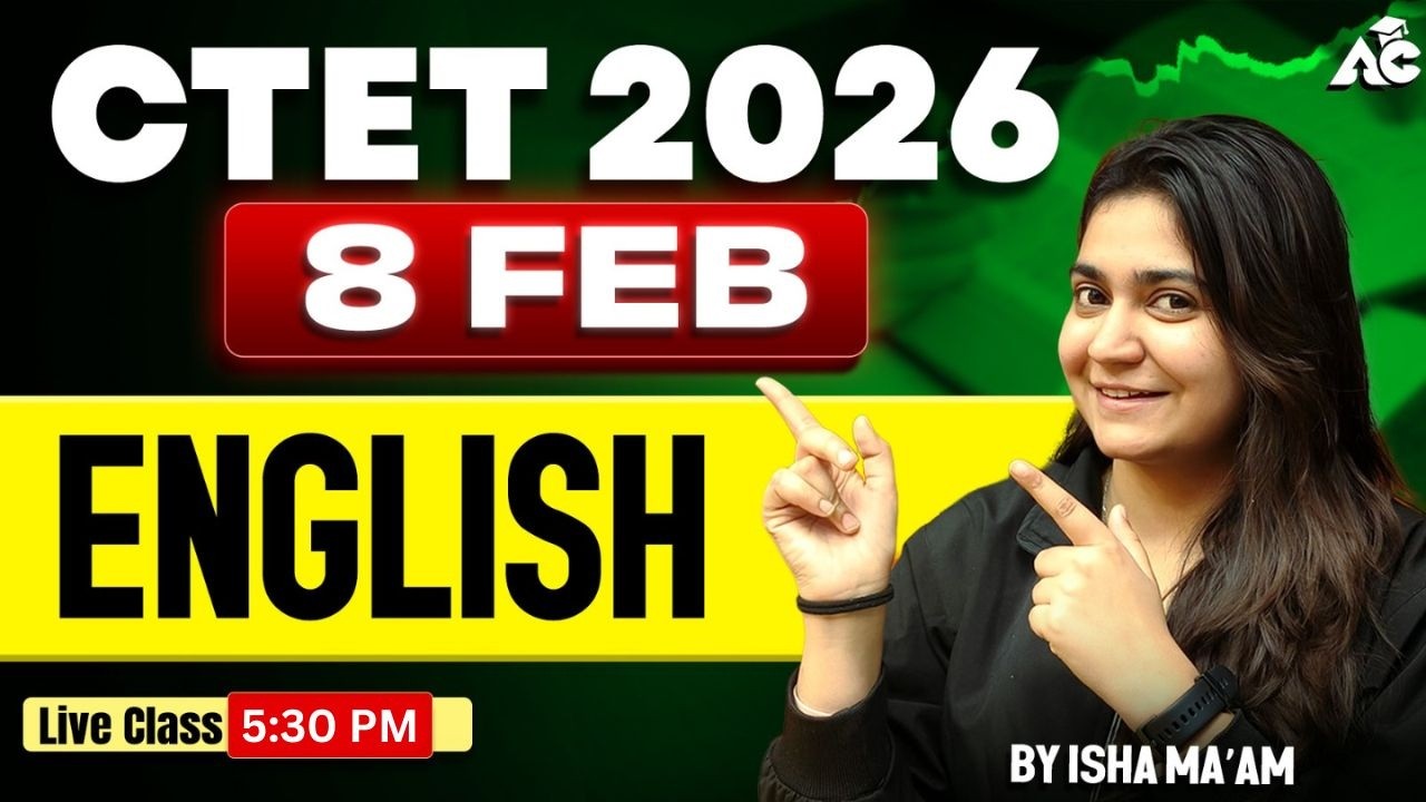 Ctet English Answer Key 2026 Ctet 8 Feb English Answer Key | Ctet English 8 February | By Isha Ma’am