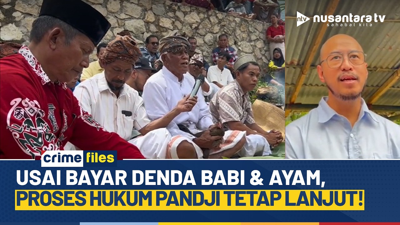 Pandji Pragiwaksono Menjalani Sanksi Adat Toraja, Kasus Hukum Tetap Berjalan | CRIME FILES