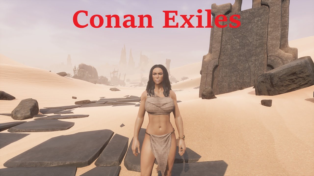 Conan Exiles AGE of HEROES выживание на официальном сервере №1