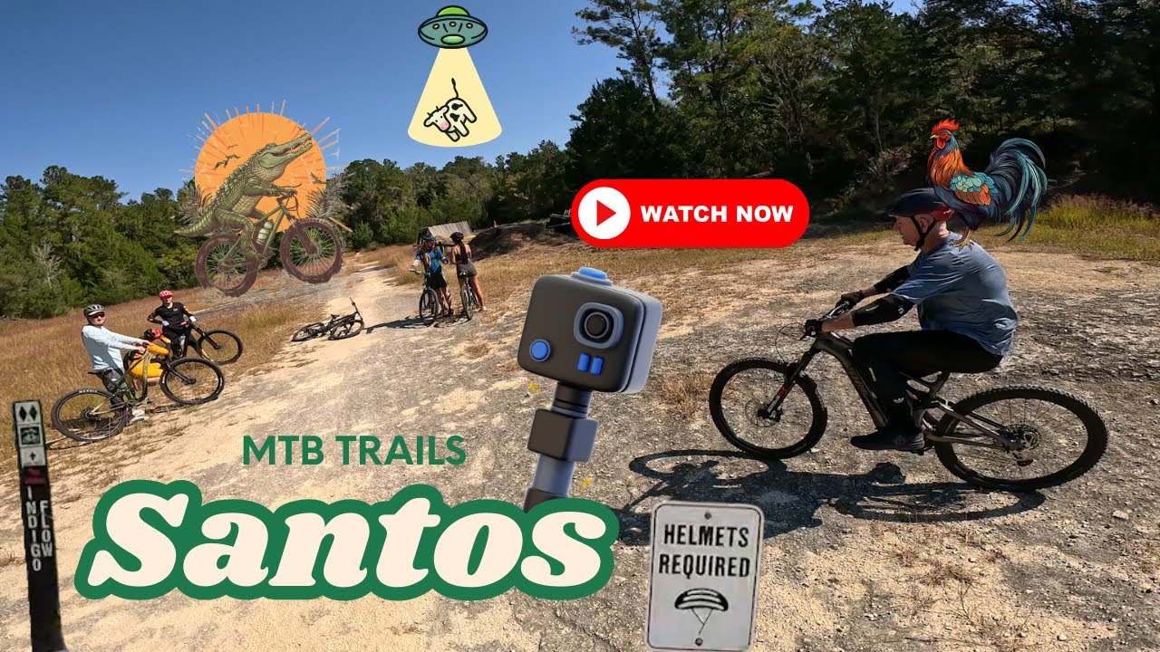 John Brown Get Down with Marty - Santos MTB Park, East Loop, Indigo Flow, D2 and more!