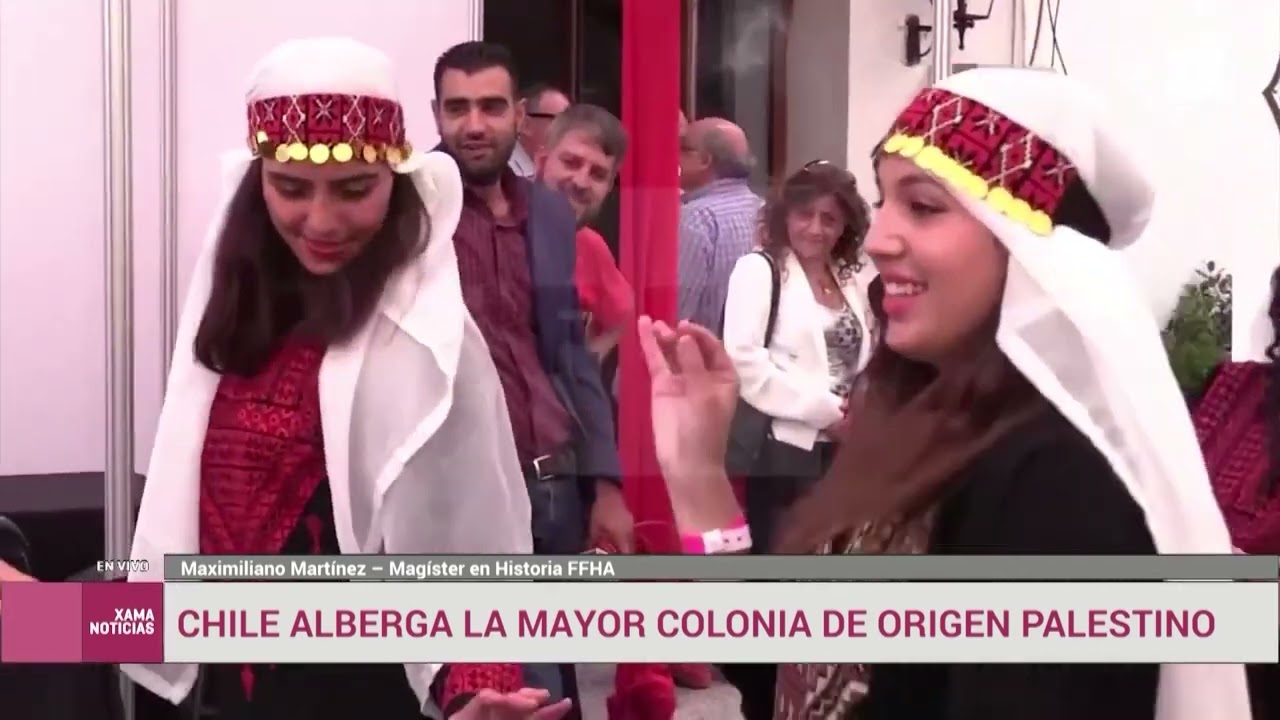 Chile alberga la mayor colonia de origen palestino 07/11/2023