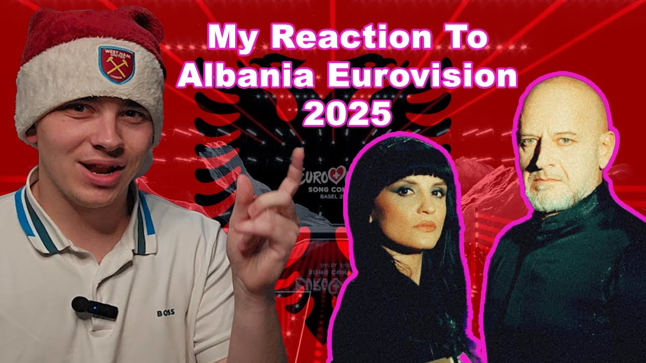 My Reaction To Shkodra Elektronike - "Zjerm" | ALBANIA EUROVISION 2025 🇦🇱
