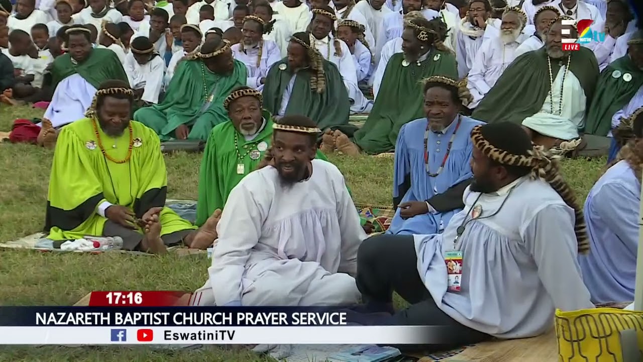His Majesty King Mswati III's speech at the Nazareth Baptist Church Prayer Service