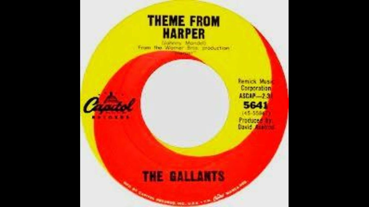 The Gallants - Theme from Harper. 1966 Spy Theme Instrumental