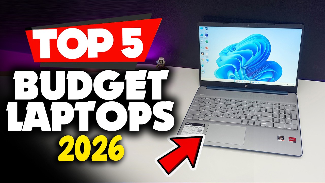 Top 5 Best Budget Laptops in 2026 – Watch Before You Buy