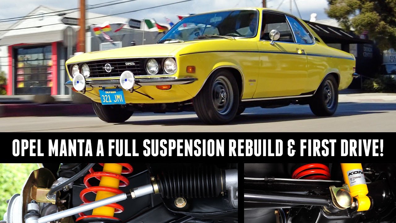 It's Done!! First Drive & Project Recap - Opel Manta A Suspension Upgrade [EP. 8]