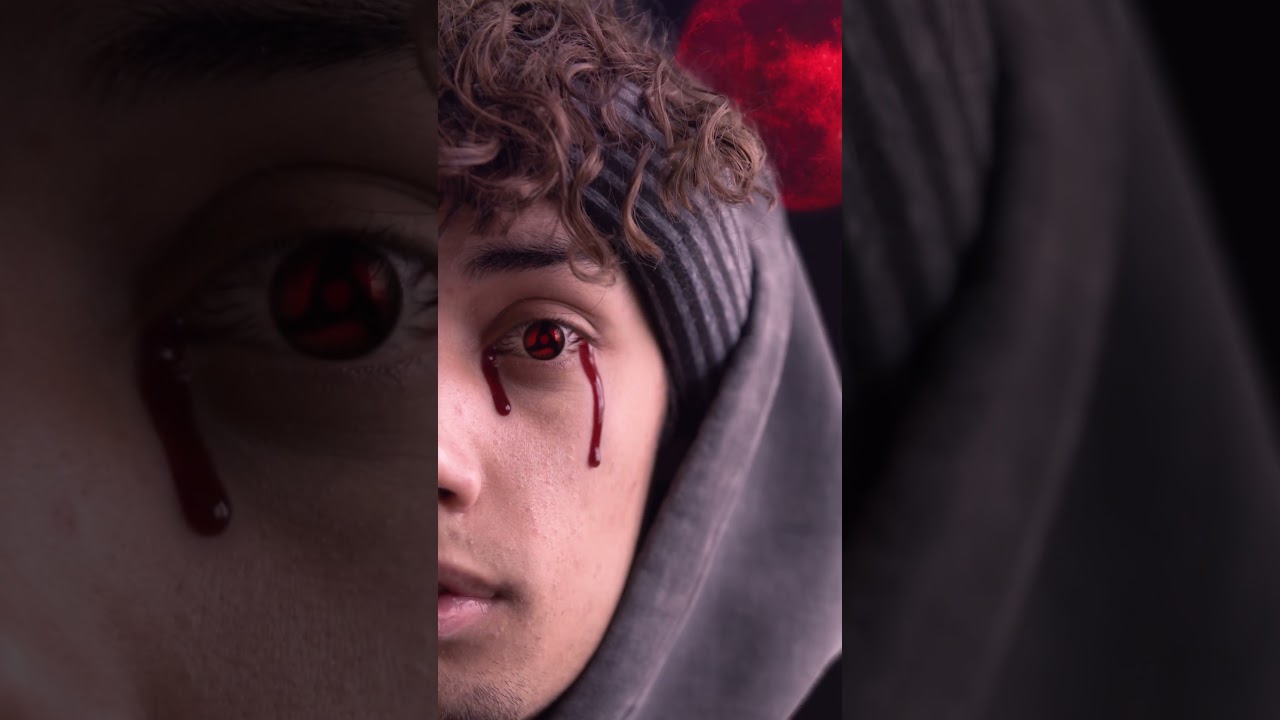 Realistic Mangekyou Sharingan in real life Amaterasu 