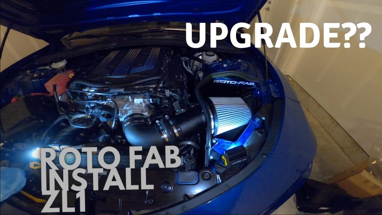 NEW ROTOFAB INTAKE ON MY 2021 CHEVROLET CAMARO ZL1 1LE! | Worth It?