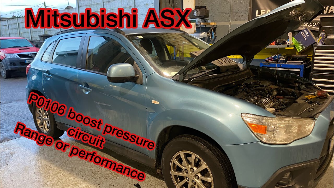 Ошибка датчика давления наддува/карты Mitsubishi ASX P0106