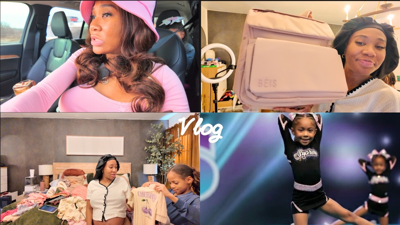 VLOG | CHEERSPORT WEEKEND + A FEW SPLURGES ON BABY NUGGET AS WE CONTINUE NESTING !!!