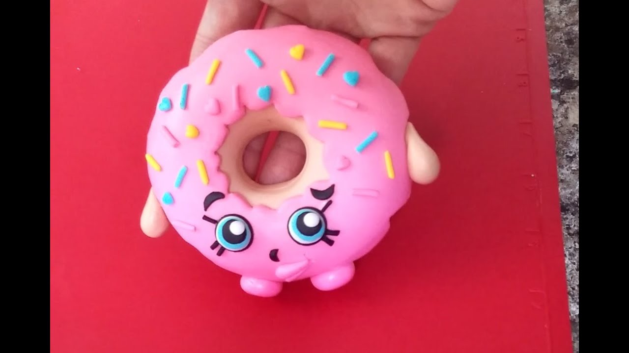 Shopkins D'lish Donut Cake Topper Tutorial