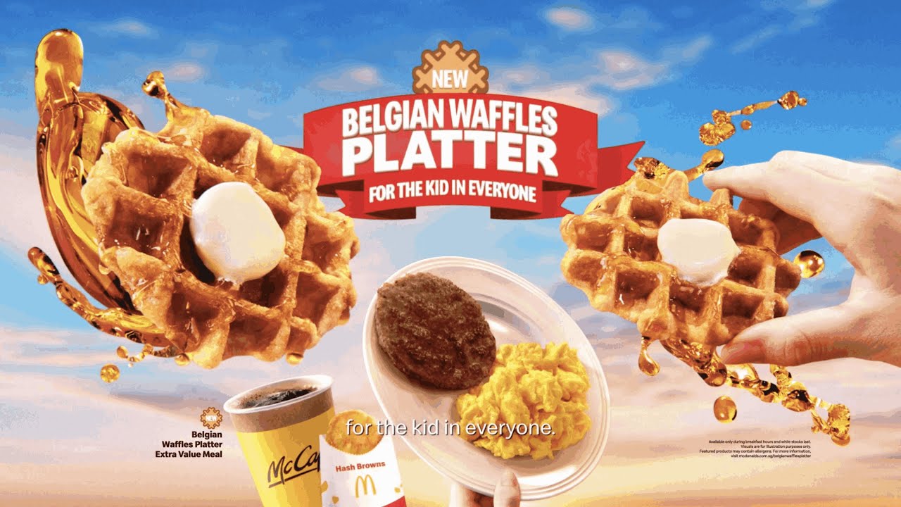 The New Belgian Waffles Platter
