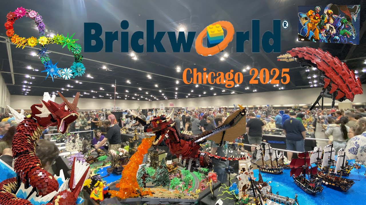 5 Hours Long Full Walk Through Brickworld Chicago 2025 LEGO Exhibition