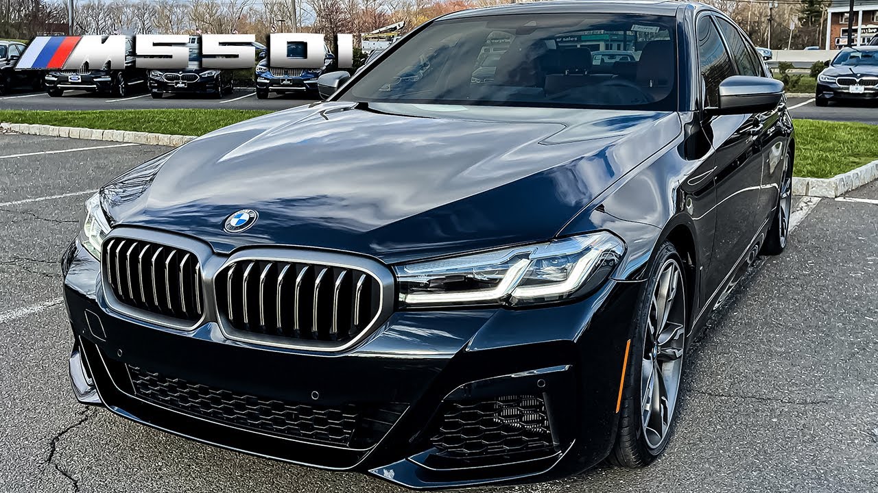 2021 BMW M550i (523HP) Walkaround Review + Exhaust Sound Revs
