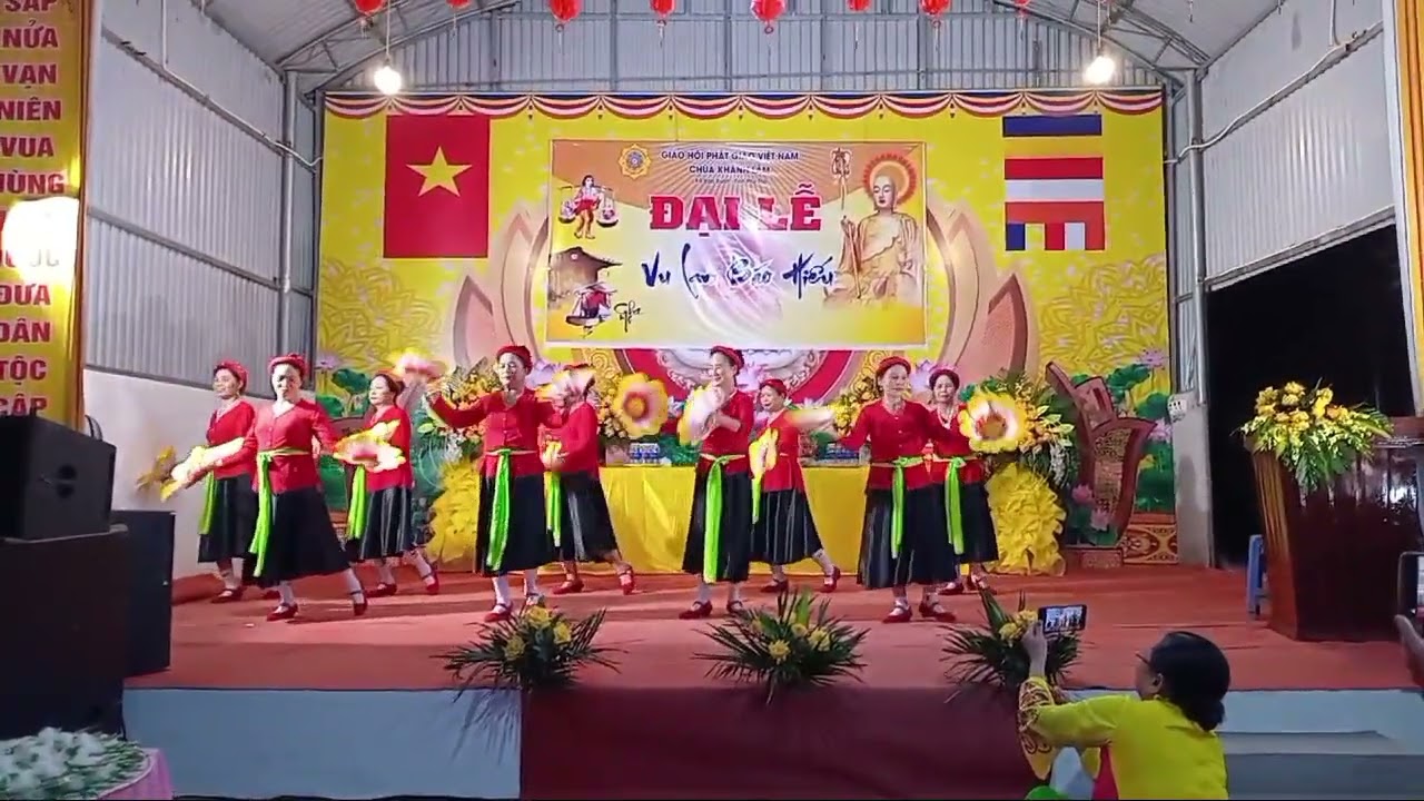 Mừng lễ vu Lan của Hội người cao tuổi khu 21 Chùa Khánh Lâm xã Vạn Xuân ,Phú Thọ !