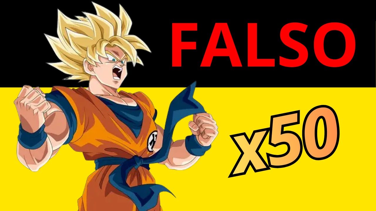El Super Saiyajin no multiplica el poder 50 veces | Explicación