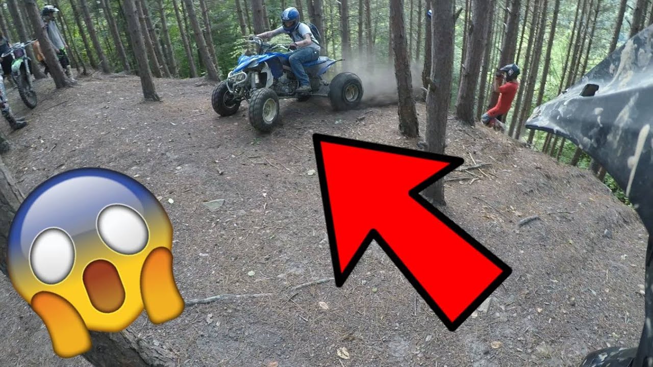 Exploring New Trails and Hill Climbs on Yamaha YFZ450R!